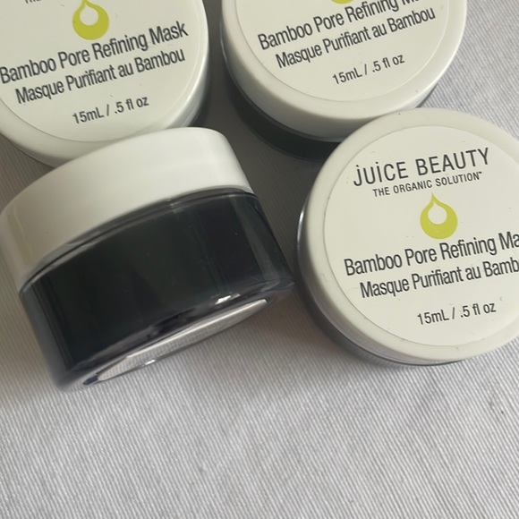 Juice Beauty Skincare 5 For 2 Lot Of 4 New Juice Beauty Bamboo Pore Refining Mask Samples
